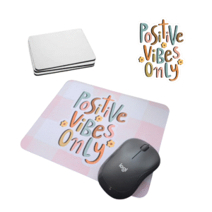 mouse pad blanco 3mm